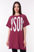 бордовый фото Женская туника К9.00032 купить в Одессе по оптовым ценам