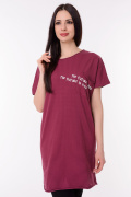 бордовый фото Женская туника К9.00034 купить в Одессе по оптовым ценам