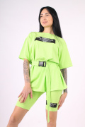 салатовый фото Женский костюм 1099 купить в Одессе по оптовым ценам