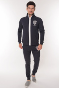 темно-серый фото Мужской спортивный костюм 900411 купить в Одессе по оптовым ценам