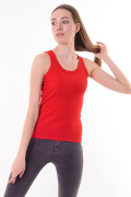 красный фото Женская майка 0776 купить в Одессе по оптовым ценам