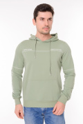 оливковый фото Мужской свитшот 900644 купить в Одессе по оптовым ценам