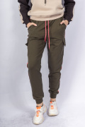 хаки фото Женские спортивные штаны К9.0609 купить в Одессе по оптовым ценам