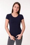 темно синий фото Женская футболка K9.00726 купить в Одессе по оптовым ценам