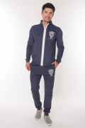 синий фото Мужской спортивный костюм 900411 купить в Одессе по оптовым ценам