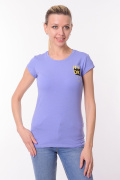 фиолетовый фото Женская футболка 900628 купить в Одессе по оптовым ценам