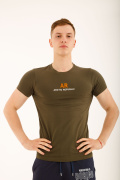 хаки фото Мужская футболка E9. 00134 купить в Одессе по оптовым ценам