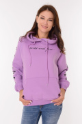 фиолетовый фото Женская толстовка K9.0367 купить в Одессе по оптовым ценам