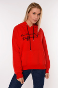 красный фото Женская толстовка K9.0369 купить в Одессе по оптовым ценам