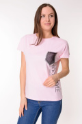пудра фото Женская футболка K9.00719 купить в Одессе по оптовым ценам