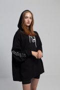 черный фото Женская толстовка K9.00644 купить в Одессе по оптовым ценам