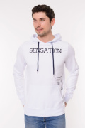 белый фото Мужской свитшот 900640 купить в Одессе по оптовым ценам