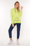салатовый фото Женская толстовка K9.0379 купить в Одессе по оптовым ценам
