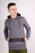 серый фото Мужское худи 00639 купить в Одессе по оптовым ценам