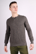 серый фото Мужской джемпер 00646 купить в Одессе по оптовым ценам