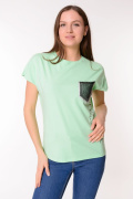 мята фото Женская футболка K9.00719 купить в Одессе по оптовым ценам