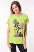 салатовый фото Женская футболка 900768 купить в Одессе по оптовым ценам
