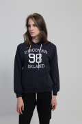 темно синий фото Женская толстовка K9.00631 купить в Одессе по оптовым ценам