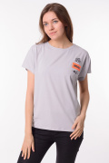 серый фото Женская футболка 900734 купить в Одессе по оптовым ценам