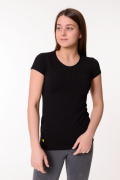 черный фото Женская футболка K9.00726 купить в Одессе по оптовым ценам