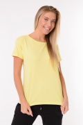желтый фото Женская футболка 900559 купить в Одессе по оптовым ценам