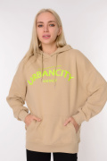 бежевый фото Женская толстовка K9.0510 купить в Одессе по оптовым ценам