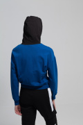 синий фото Женская толстовка K9.0616 купить в Одессе по оптовым ценам