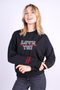 черный фото Женский свитшот 1018 купить в Одессе по оптовым ценам