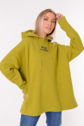 оливковый фото Женская толстовка K9.0488 купить в Одессе по оптовым ценам