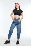 синий фото Женские джинсы 3800 купить в Одессе по оптовым ценам