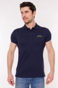 темно синий фото Мужская футболка Polo 900606 купить в Одессе по оптовым ценам