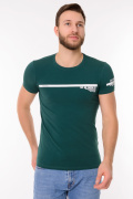 зеленый фото Мужская футболка 900724 купить в Одессе по оптовым ценам