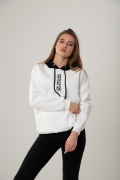 белый фото Женский свитшот К9.00566 купить в Одессе по оптовым ценам