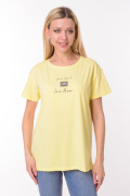 желтый фото Женская футболка 900703 купить в Одессе по оптовым ценам