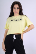 желтый фото Женский топ 1090 купить в Одессе по оптовым ценам