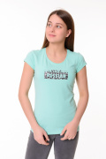 ментол фото Женская футболка К9.0729 купить в Одессе по оптовым ценам