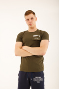 хаки фото Мужская футболка E9. 00139 купить в Одессе по оптовым ценам