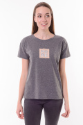 антрацит фото Женская футболка 900742 купить в Одессе по оптовым ценам