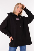черный фото Женская толстовка K9.0488 купить в Одессе по оптовым ценам