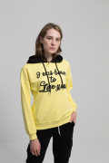 желтый фото Женская толстовка K9.00633 купить в Одессе по оптовым ценам