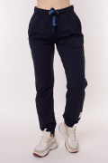 темно синий фото Женские спортивные штаны 900651 купить в Одессе по оптовым ценам