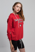 красный фото Женская толстовка K9.00628 купить в Одессе по оптовым ценам