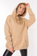 бежевый фото Женская толстовка K9.0661 купить в Одессе по оптовым ценам