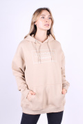 бежевый фото Женская толстовка K9.0663 купить в Одессе по оптовым ценам
