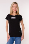 черный фото Женская футболка K9.00725 купить в Одессе по оптовым ценам