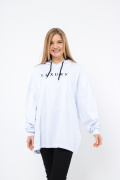 белый фото Женский свитшот  К9.0641  купить в Одессе по оптовым ценам