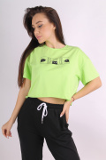 салатовый фото Женский топ 1090 купить в Одессе по оптовым ценам