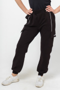 черный фото Женские спортивные штаны К9.0602 купить в Одессе по оптовым ценам
