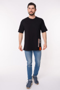 черный фото Мужская футболка E9. 00198 купить в Одессе по оптовым ценам