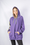 фиолетовый фото Женский свитшот К9.0587 купить в Одессе по оптовым ценам